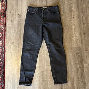 Wedgie Straight Fit Faded Black